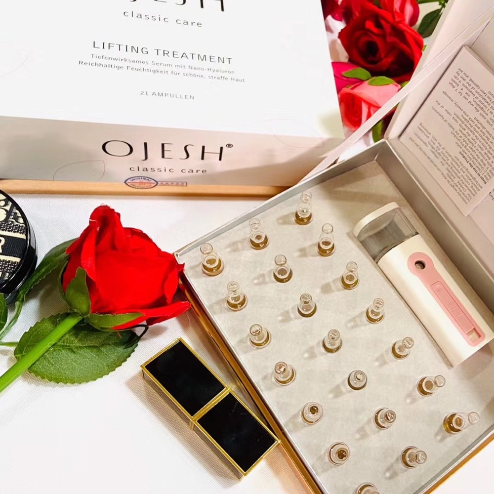 Ojesh 21 Ampoule with Nano facia sprayer